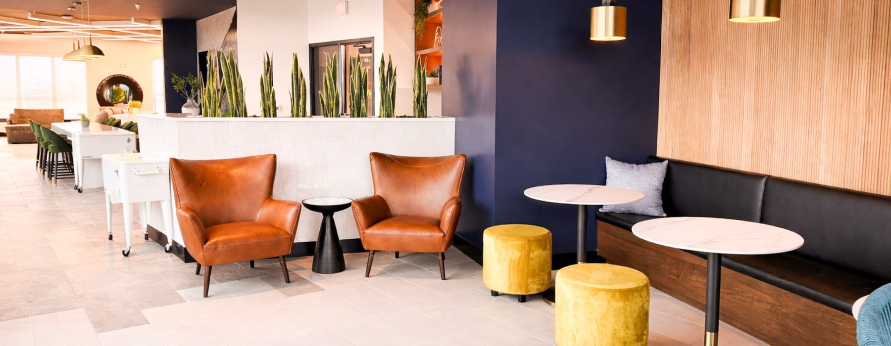 Interior Amenity Space with seating